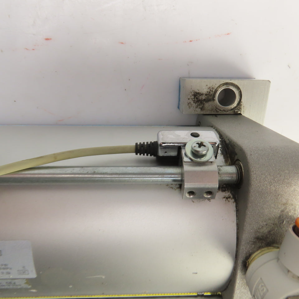 SMC NCDA1B400-0700 Double Acting Pneumatic Cylinder 4" Bore 7" Stroke 1" Rod