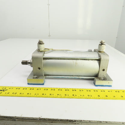 SMC NCDA1B400-0700 Double Acting Pneumatic Cylinder 4" Bore 7" Stroke 1" Rod