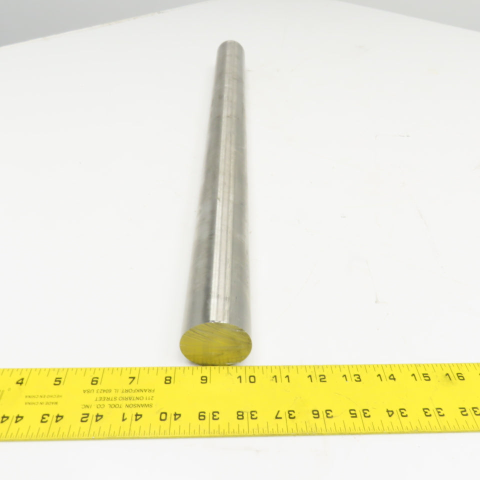 2" Diameter Stainless Steel Solid Bar Stock 12"