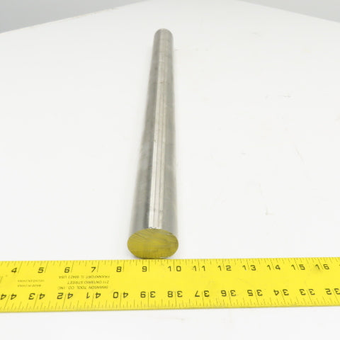2" Diameter Stainless Steel Solid Bar Stock 12"