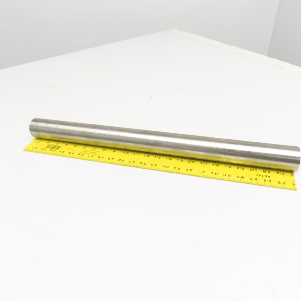 2" Diameter Stainless Steel Solid Bar Stock 12"