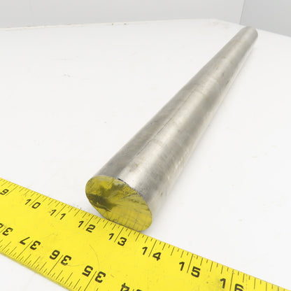 2" Diameter Stainless Steel Solid Bar Stock 12"