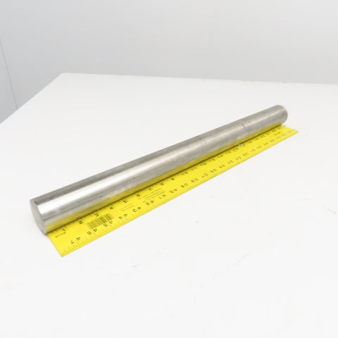 2" Diameter Stainless Steel Solid Bar Stock 12"