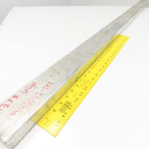 1-1/2" x 3" Aluminum Flat Bar Stock 68"