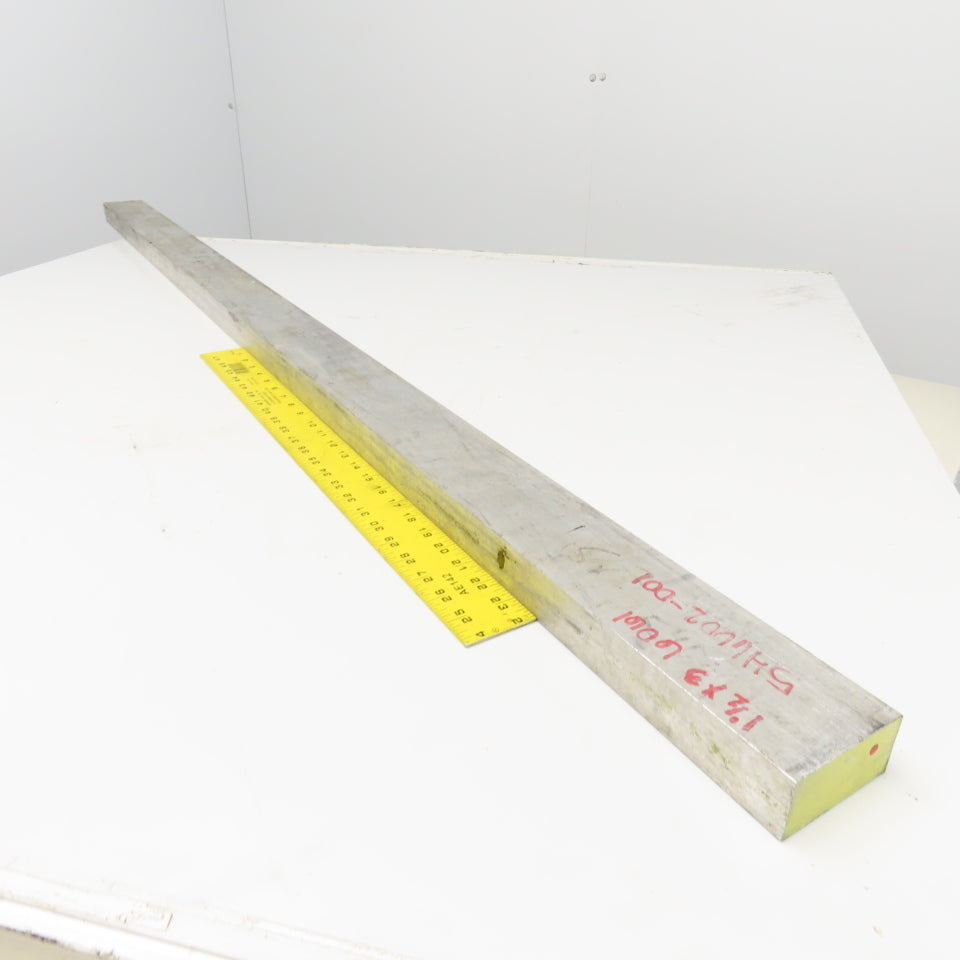 1-1/2" x 3" Aluminum Flat Bar Stock 68"