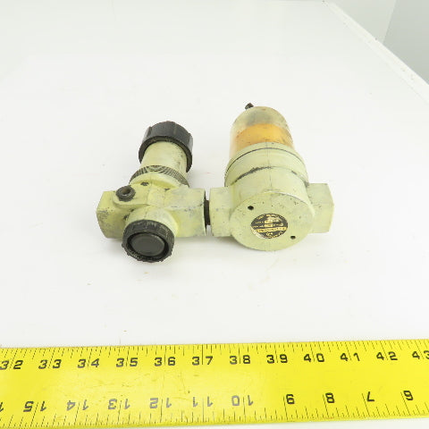 Norgren R12-400-RGLA F12-400-M3 Pneumatic Air Regulator Filter 150PSIG 1/2"NPT