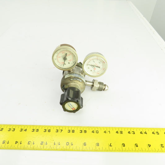 MG Industries Series 320 Double Gauge Gas Pressure Regulator 3000PSI