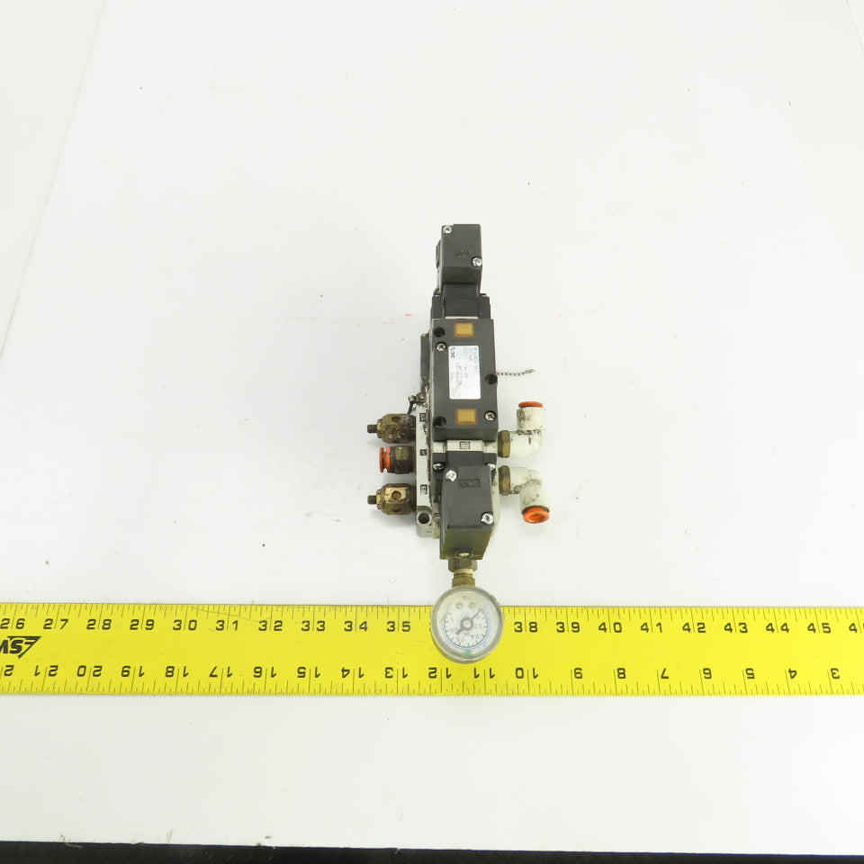 SMC VFS3400-3FZ 4/5 Way Pneumatic Air Solenoid Valve 94-138V 0.1-1.0MPa 3/8" NPT