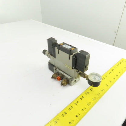 SMC VFS3400-3FZ 4/5 Way Pneumatic Air Solenoid Valve 94-138V 0.1-1.0MPa 3/8" NPT