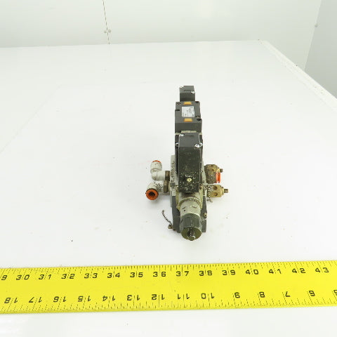 SMC VFS3400-3FZ 4/5 Way Pneumatic Air Solenoid Valve 94-138V 0.1-1.0MPa 3/8" NPT