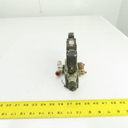 SMC VFS3400-3FZ 4/5 Way Pneumatic Air Solenoid Valve 94-138V 0.1-1.0MPa 3/8" NPT