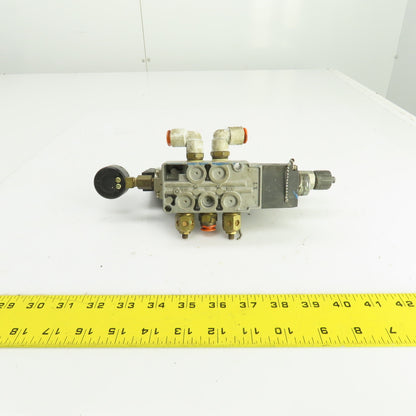 SMC VFS3400-3FZ 4/5 Way Pneumatic Air Solenoid Valve 94-138V 0.1-1.0MPa 3/8" NPT