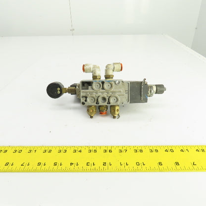 SMC VFS3400-3FZ 4/5 Way Pneumatic Air Solenoid Valve 94-138V 0.1-1.0MPa 3/8" NPT