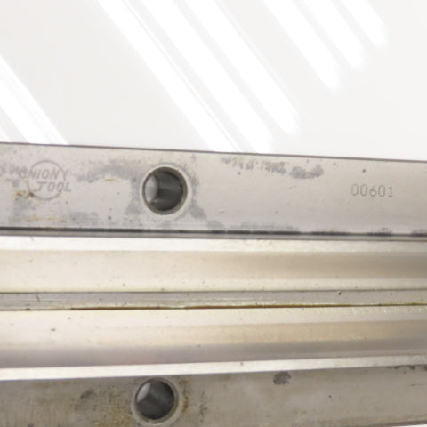 Union Tool 25mm x 1000mm V-Groove Glide Linear Slide Set Makino Wire EDM 2 pcs.