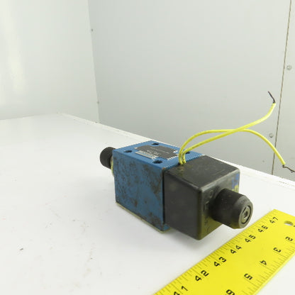 Mannesmann Rexroth 4WE10E33/CW110N9K4 4/3 Way Hydraulic Directional Valve 120V
