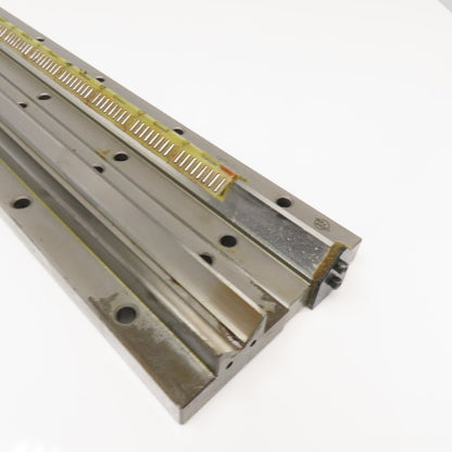 Union Tool 25mm x 1300mm V-Groove Glide Linear Slide Set Makino Wire EDM 2Pcs.