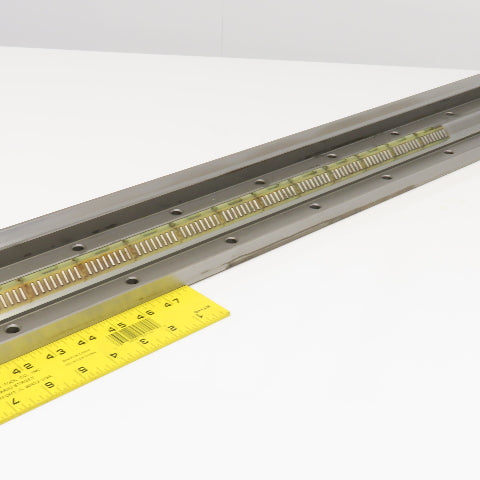 Union Tool 25mm x 1300mm V-Groove Glide Linear Slide Set Makino Wire EDM 2Pcs.