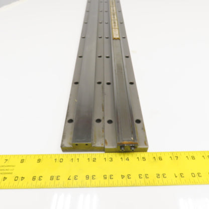 Union Tool 30mm x 1000mm Flat Groove Glide Linear Slide Set Makino Wire EDM 2 Pc