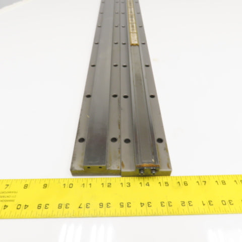 Union Tool 30mm x 1000mm Flat Groove Glide Linear Slide Set Makino Wire EDM 2 Pc