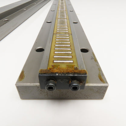 Union Tool 30mm x 1000mm Flat Groove Glide Linear Slide Set Makino Wire EDM 2 Pc