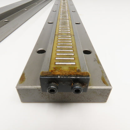 Union Tool 30mm x 1000mm Flat Groove Glide Linear Slide Set Makino Wire EDM 2 Pc