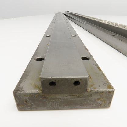 Union Tool 30mm x 1000mm Flat Groove Glide Linear Slide Set Makino Wire EDM 2 Pc