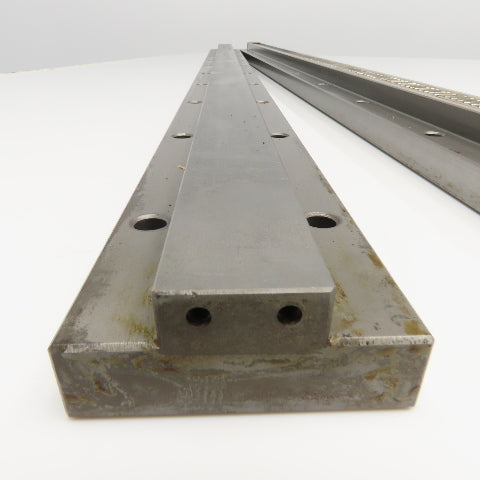 Union Tool 30mm x 1000mm Flat Groove Glide Linear Slide Set Makino Wire EDM 2 Pc
