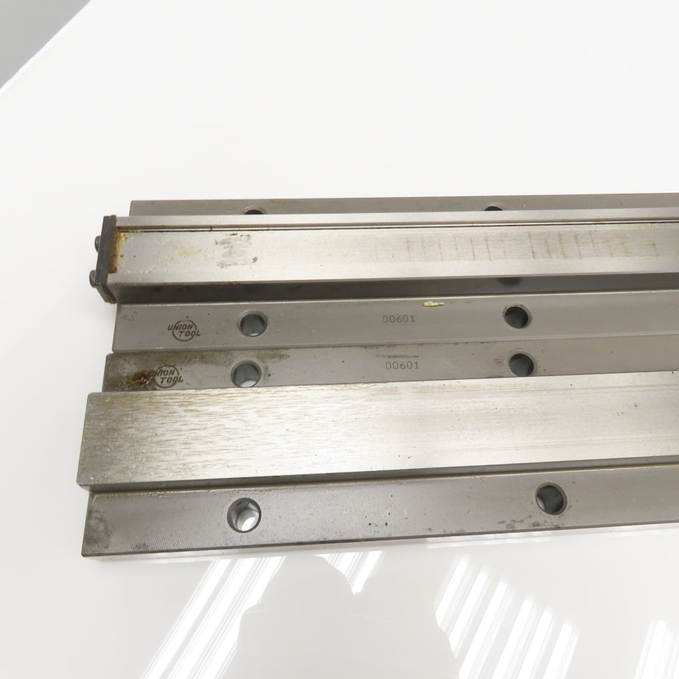 Union Tool 30mm x 1000mm Flat Groove Glide Linear Slide Set Makino Wire EDM 2 Pc