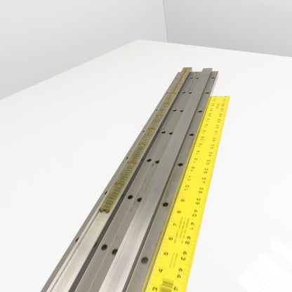 Union Tool 30mm x 1000mm Flat Groove Glide Linear Slide Set Makino Wire EDM 2 Pc