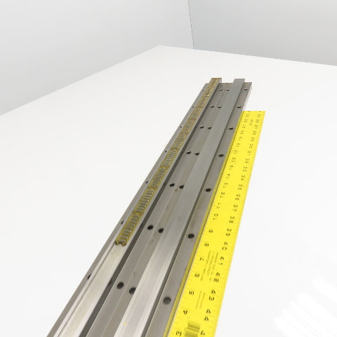 Union Tool 30mm x 1000mm Flat Groove Glide Linear Slide Set Makino Wire EDM 2 Pc