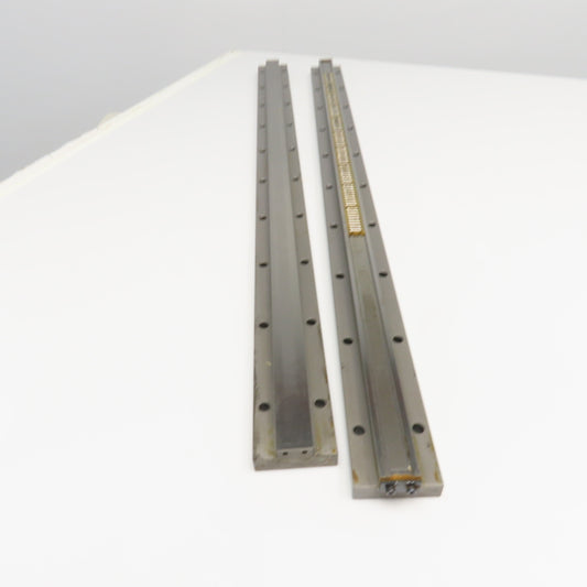 Union Tool 30mm x 1000mm Flat Groove Glide Linear Slide Set Makino Wire EDM 2 Pc