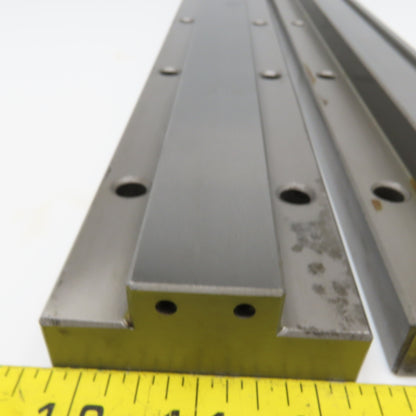 Union Tool 30mm x 1300mm Flat Groove Glide Linear Slide Set Makino Wire EDM 2 Pc