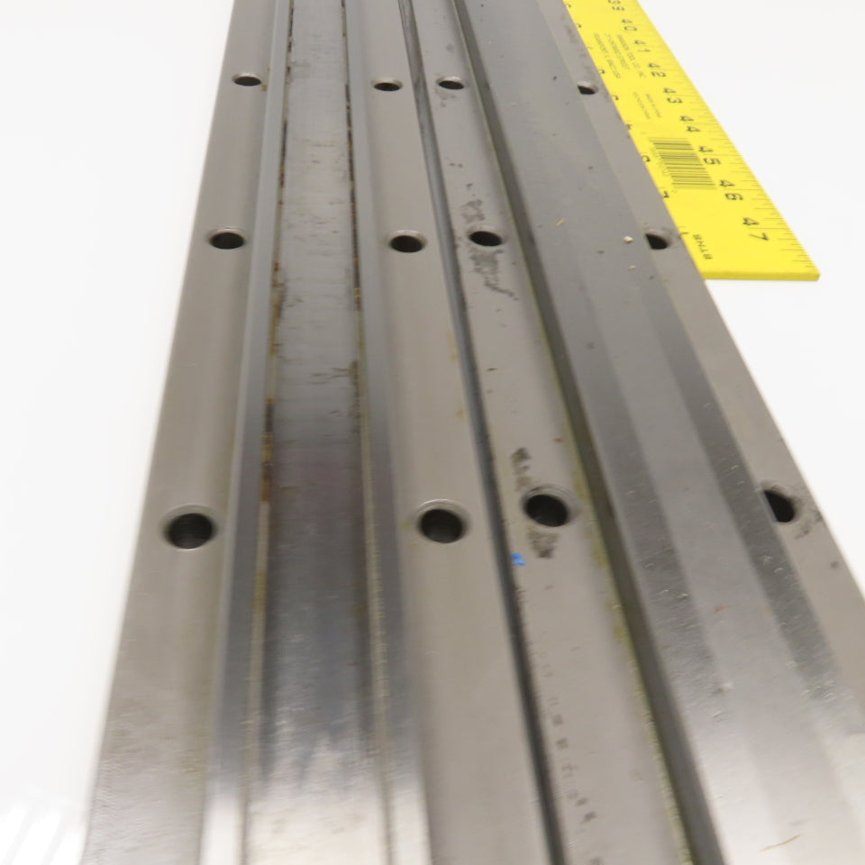 Union Tool 30mm x 1300mm Flat Groove Glide Linear Slide Set Makino Wire EDM 2 Pc