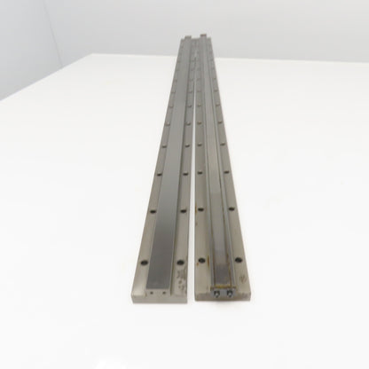 Union Tool 30mm x 1300mm Flat Groove Glide Linear Slide Set Makino Wire EDM 2 Pc