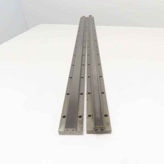 Union Tool 30mm x 1300mm Flat Groove Glide Linear Slide Set Makino Wire EDM 2 Pc