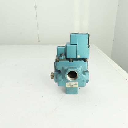 MAC 57C-11-111AA 2 Position Pneumatic Solenoid Control Valve 150PSI 120V 1/2"NPT