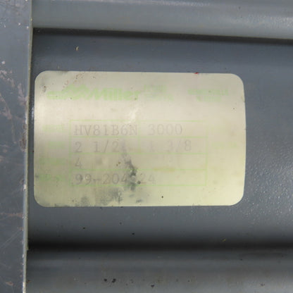 Miller HV81B6N Double Acting Hydraulic Trunnion Cylinder 4" Stroke 2-1/2" Bore