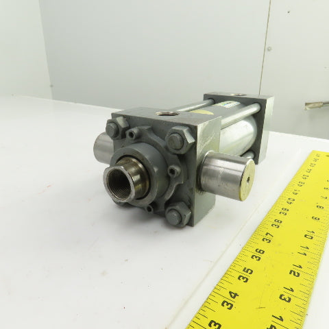 Miller HV81B6N Double Acting Hydraulic Trunnion Cylinder 4" Stroke 2-1/2" Bore