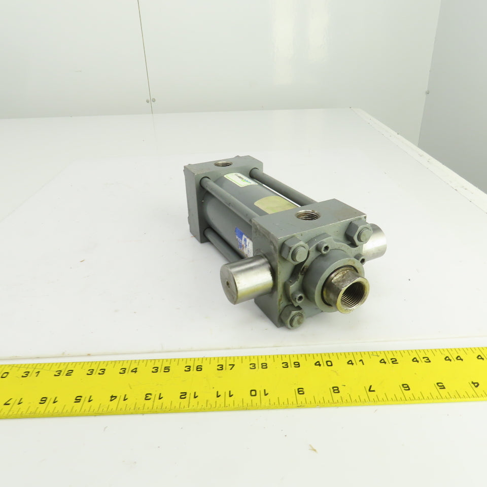 Miller HV81B6N Double Acting Hydraulic Trunnion Cylinder 4" Stroke 2-1/2" Bore