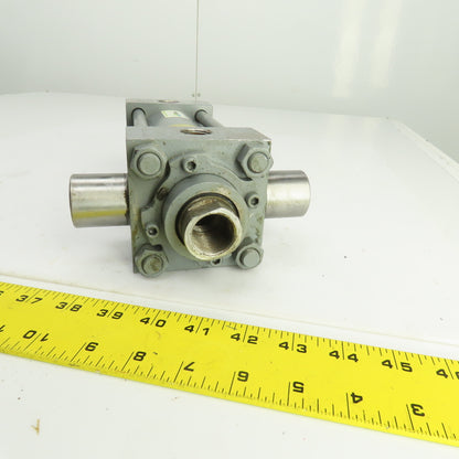 Miller HV81B6N Double Acting Hydraulic Trunnion Cylinder 4" Stroke 2-1/2" Bore