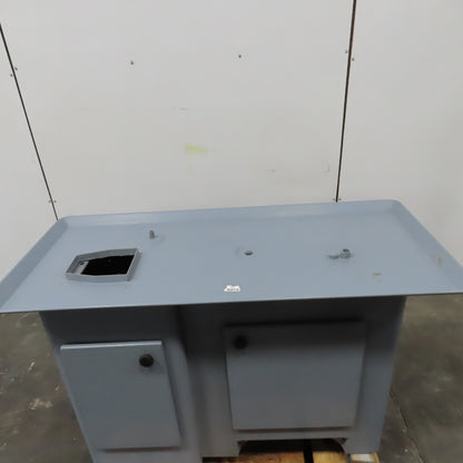 Hardinge Model DV-59 Lathe Coolant Flood Table 53" x 24" Refurbished And Primed