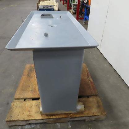 Hardinge Model DV-59 Lathe Coolant Flood Table 53" x 24" Refurbished And Primed