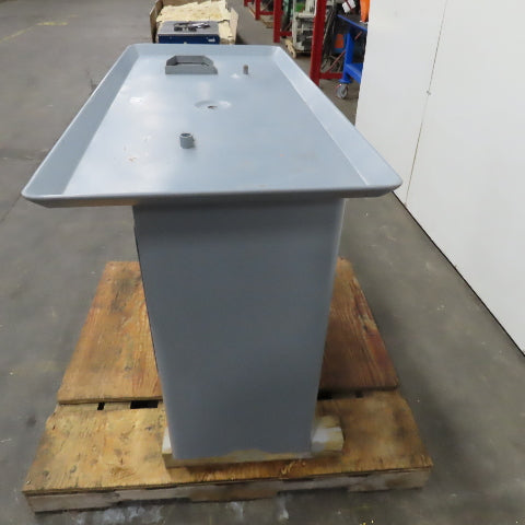 Hardinge Model DV-59 Lathe Coolant Flood Table 53" x 24" Refurbished And Primed