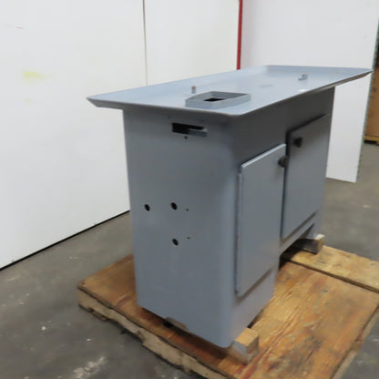 Hardinge Model DV-59 Lathe Coolant Flood Table 53" x 24" Refurbished And Primed