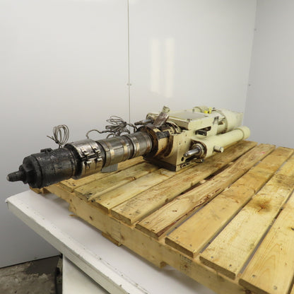 Krauss Maffei KM 150-390-55C2 1266371-01 Injection Unit Assembly 150 Ton