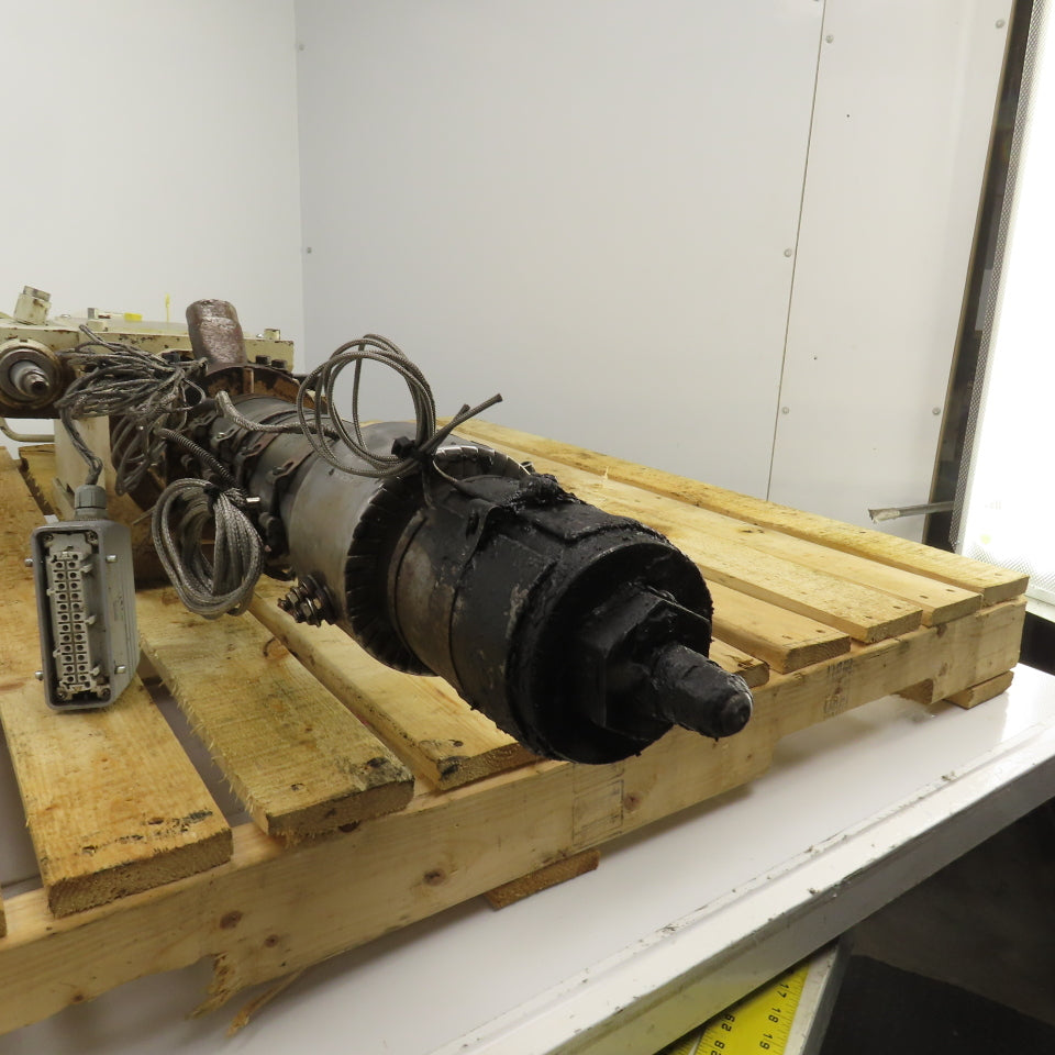 Krauss Maffei KM 150-390-55C2 1266371-01 Injection Unit Assembly 150 Ton