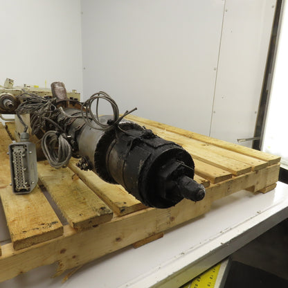 Krauss Maffei KM 150-390-55C2 1266371-01 Injection Unit Assembly 150 Ton