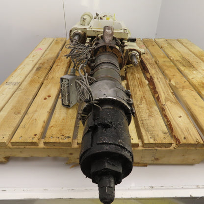 Krauss Maffei KM 150-390-55C2 1266371-01 Injection Unit Assembly 150 Ton