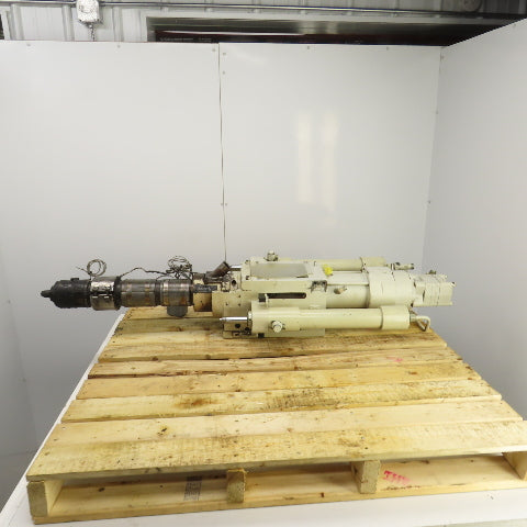 Krauss Maffei KM 150-390-55C2 1266371-01 Injection Unit Assembly 150 Ton