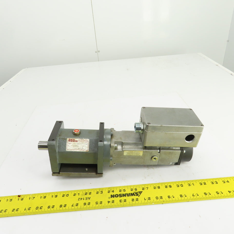 Assag PA108060.i=25:1 Servo Driven 25:1 Gear Reducer 160-280RPM Parts/Repair